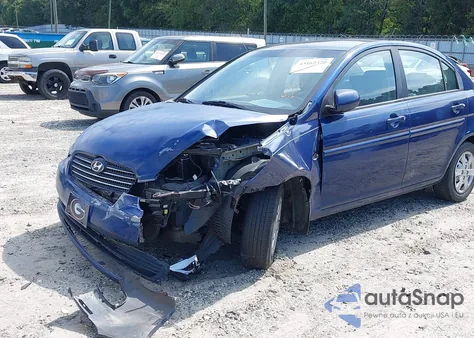 2010 Hyundai Accent Gls из США, поврежденный, VIN KMHCN4AC5AU491976